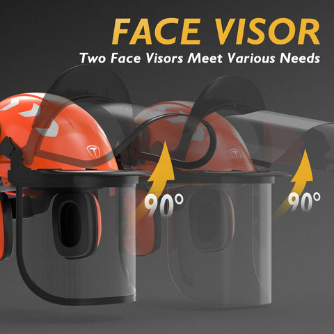 TOOLIOM goggles paired with helmet for secure eye protection and anti-fog compatibility