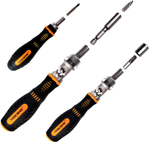 TOOLMAK magnetized tips help secure tiny screws during assembly.