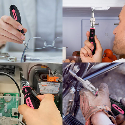 TOOLMAK magnetic screwdriver tips simplify tiny screw handling