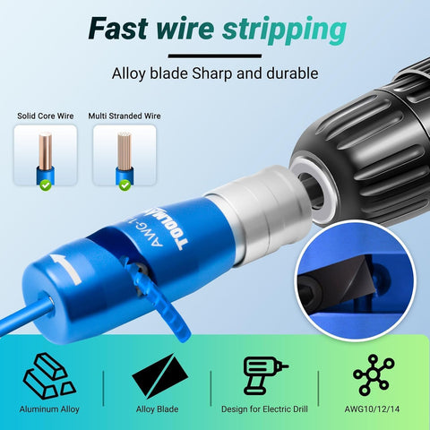 TOOLMAYS 4-in-1 tool for installation and maintenance tasks with ease.