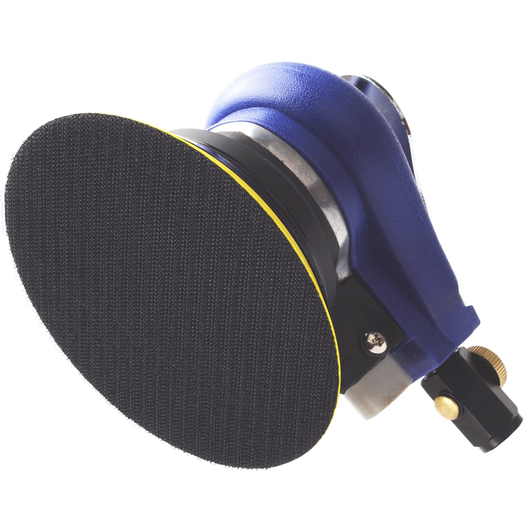 Toolpeak ergonomic palm grip reduces fatigue during long sanding sessions.