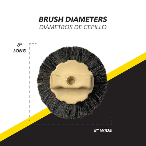 ToolPro 8-Inch geometry design ensures even stippling across large ceilings.