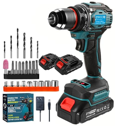 Tools 007 21V cordless drill in use for quick home projects.
