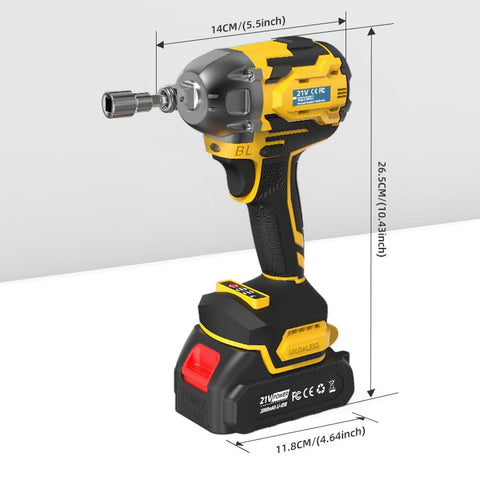 Tools 007 three speed settings for precise torque control.