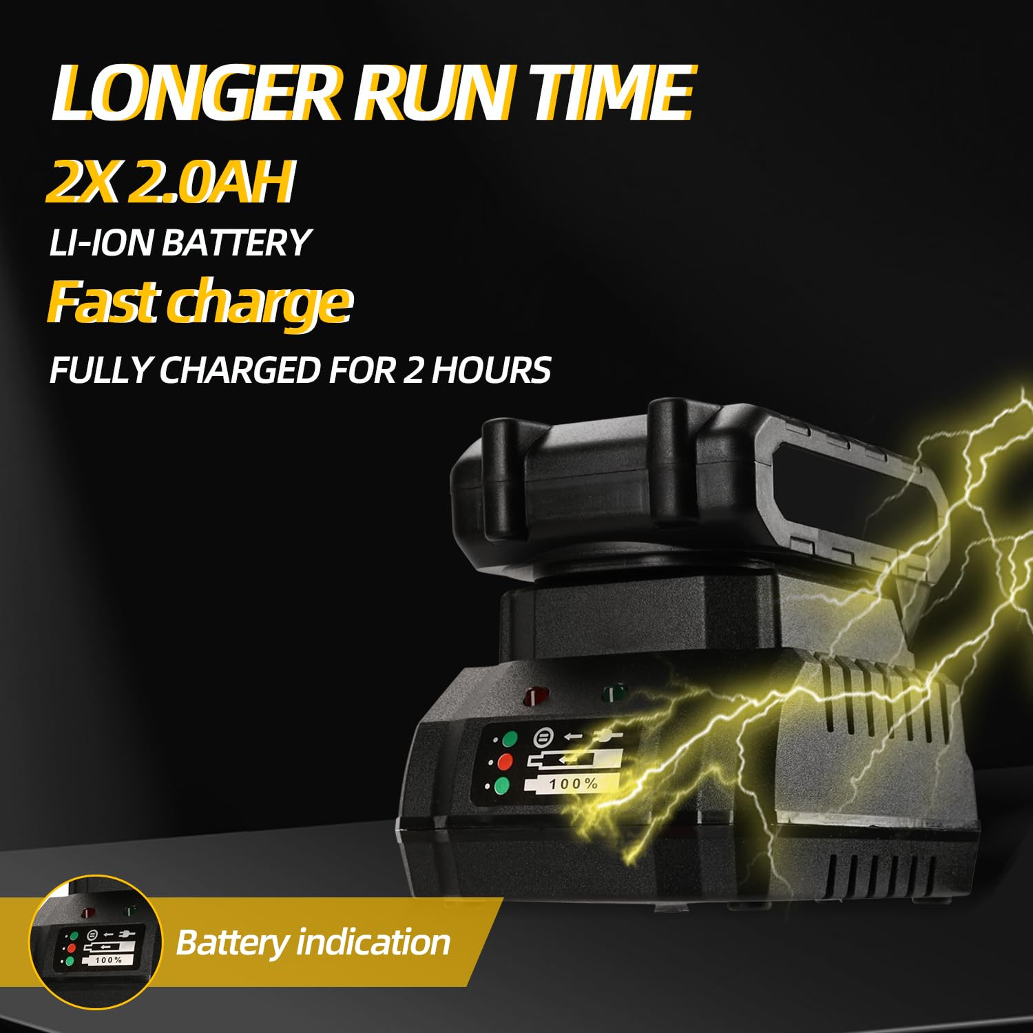Tools 007 impact wrench LED light in action for better visibility in dark workspaces.