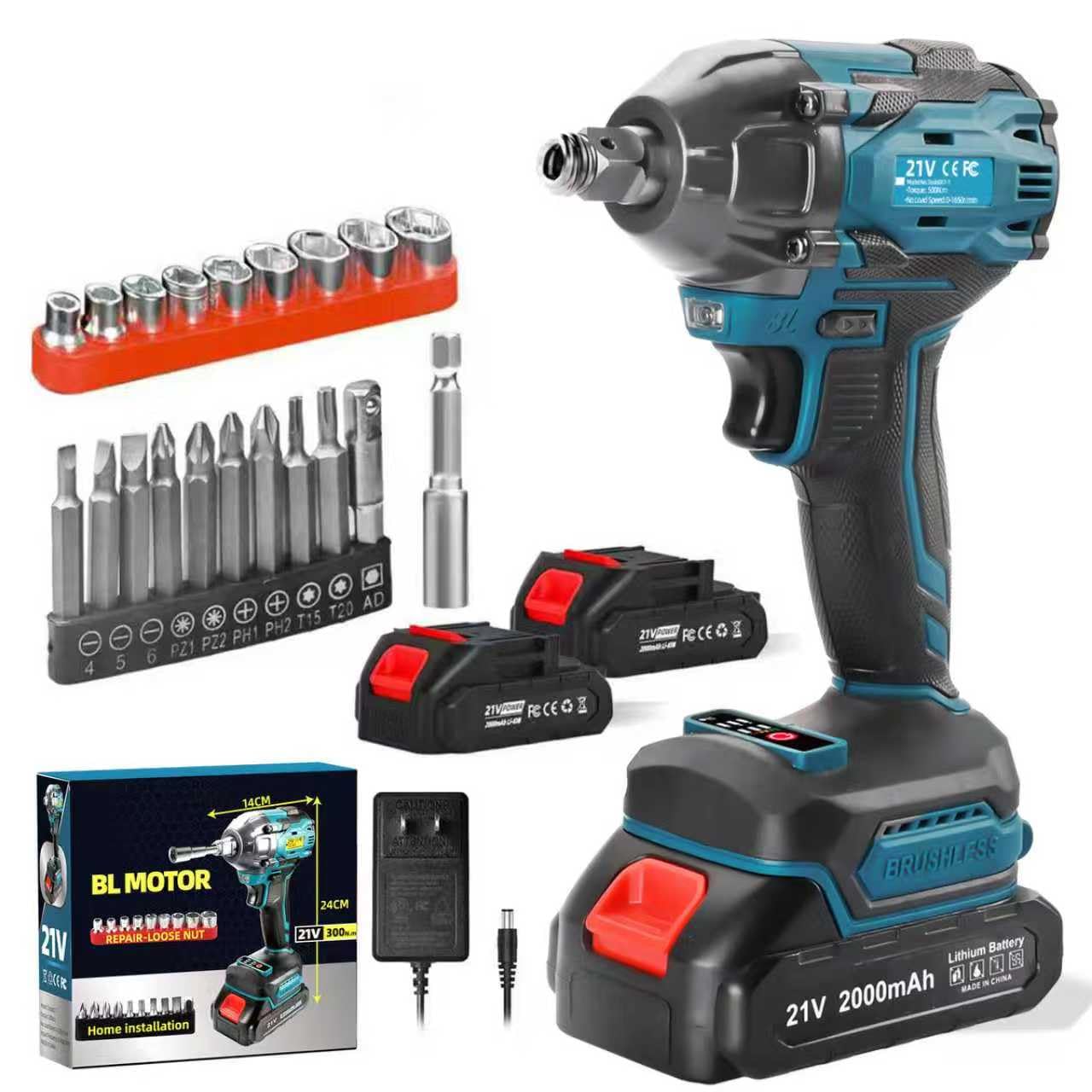 Tools 007 cordless impact wrench setup showcases quick cord-free operation for on-site tasks.