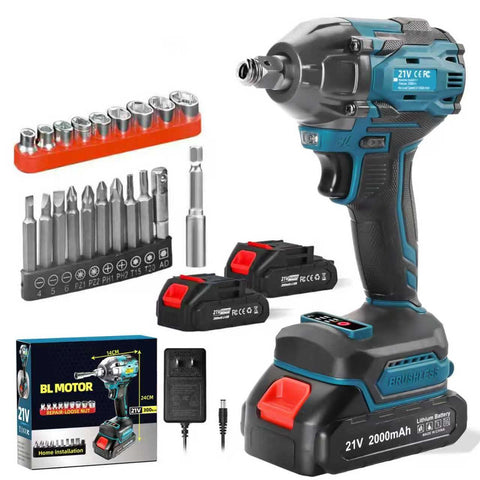 Tools 007 cordless impact wrench setup showcases quick cord-free operation for on-site tasks.
