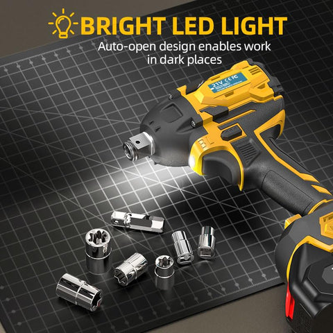 Tools 007 two 21V 2.0Ah batteries provide extended cordless operation.