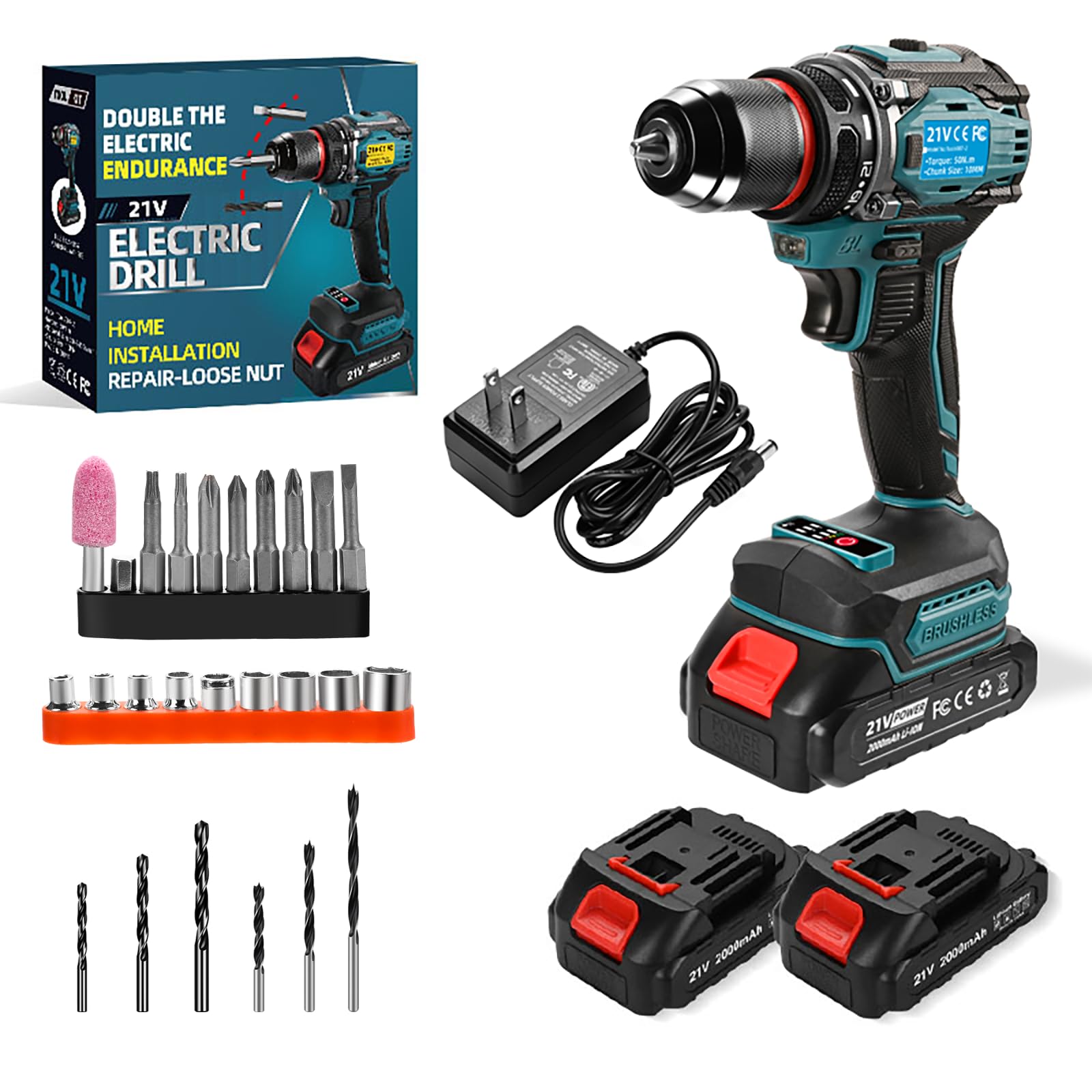 Tools 007 28-piece kit includes bits and sockets.