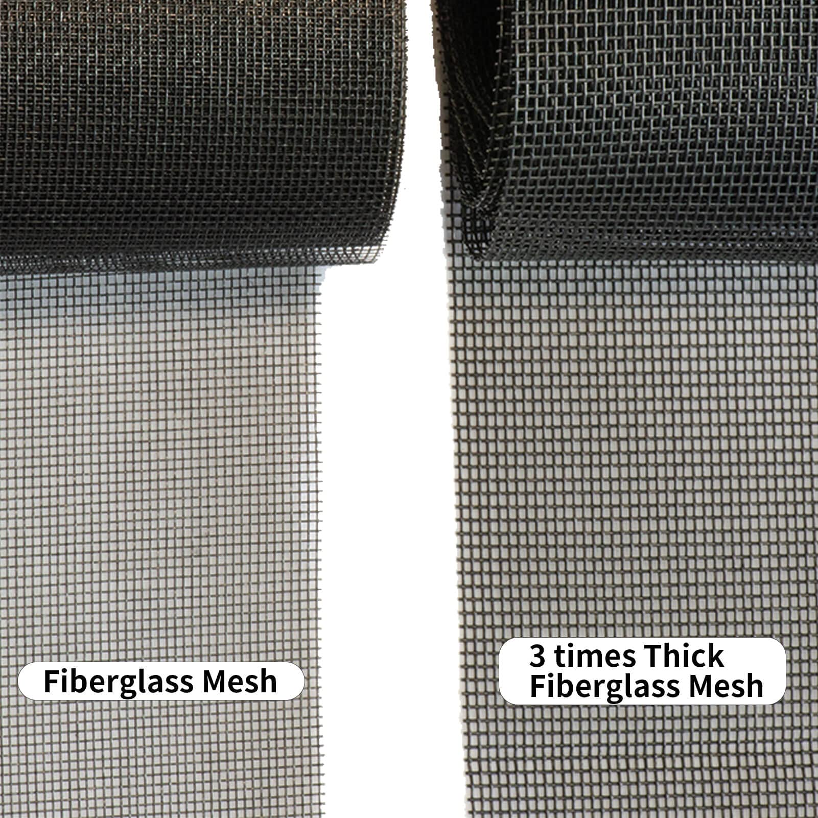Tooltriz reinforced PVC coated polyester screen resists sun and rain