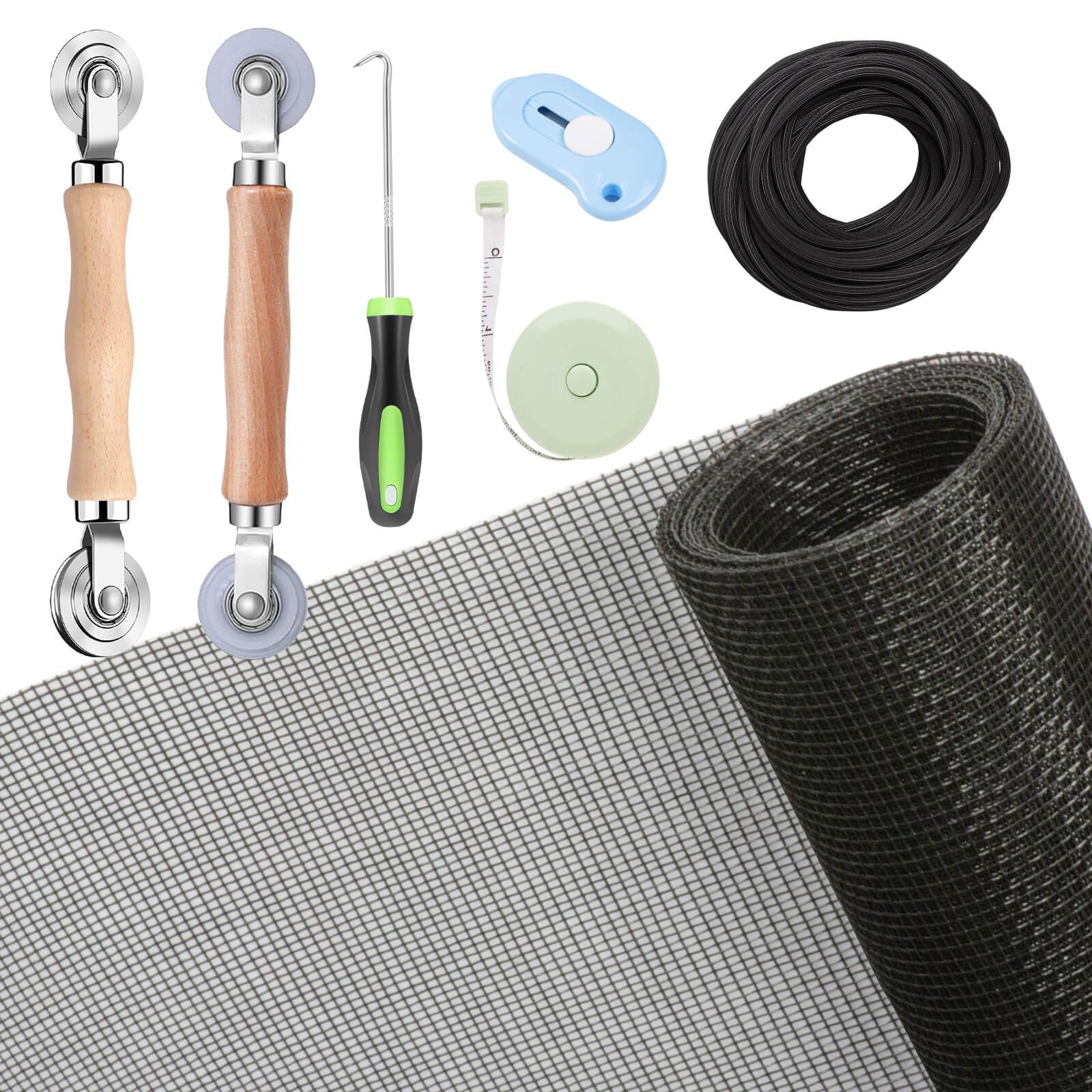 TOOLTRIZ Windows Screen Kit packaged for easy DIY replacement.