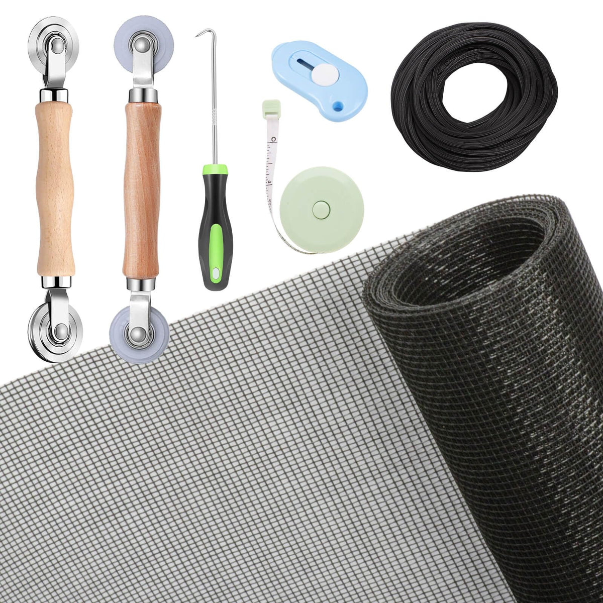 TOOLTRIZ Windows Screen Kit packaged for easy DIY replacement.