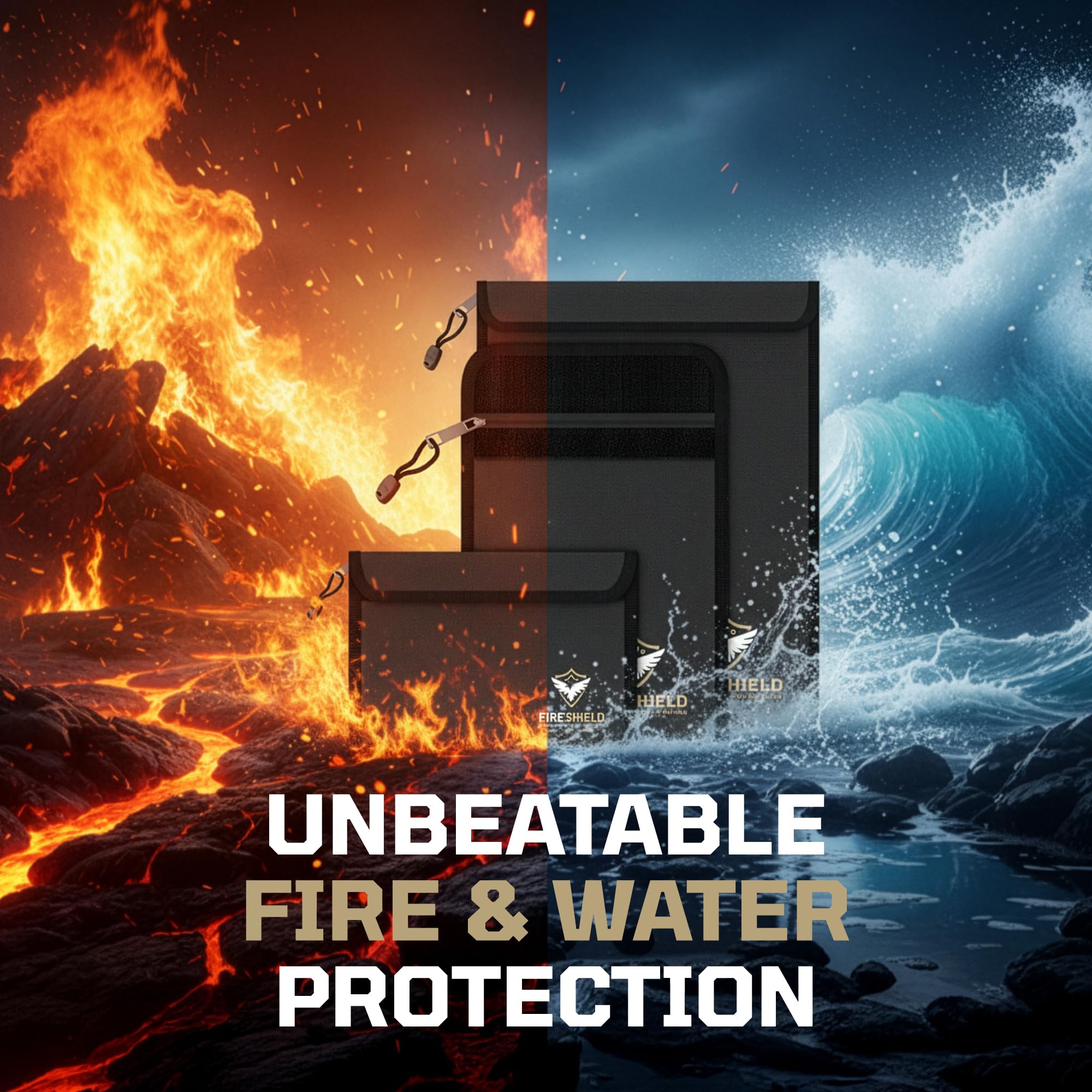 TOOLTROOPERS FIRESHIELD PRO triple-layer fabric offers high heat resistance in emergencies.