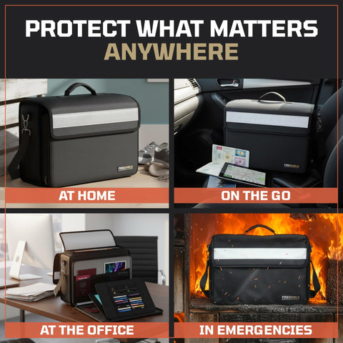 TOOLTROOPERS FIRESHIELD PRO water-resistant exterior shielding contents from rain and spills