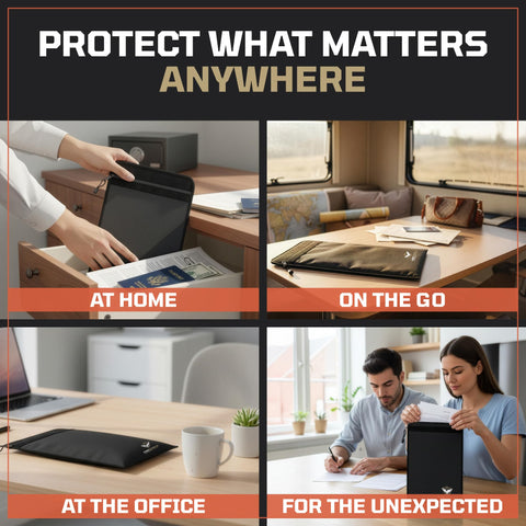 TOOLTROOPERS FIRESHIELD PRO water-resistant exterior protects against rain and spills during travel.