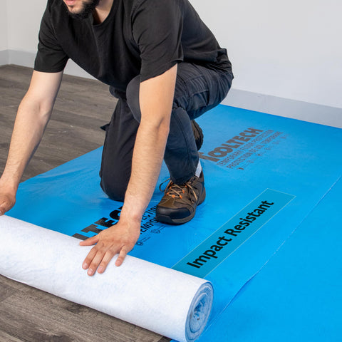 Toolway mat is easy to clean and reposition for work zones.