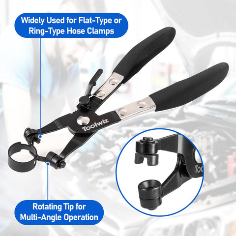 Toolwiz sturdy storage box keeps clamps organized and portable.