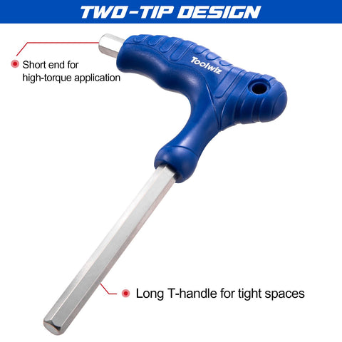 Toolwiz compact set in a tight-space torque scenario.