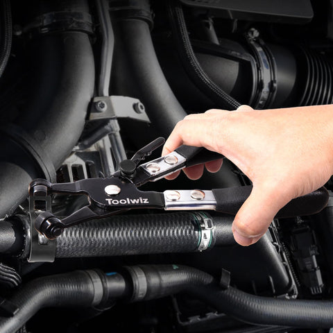 Suitable for vacuum and air hoses in workshop tasks.