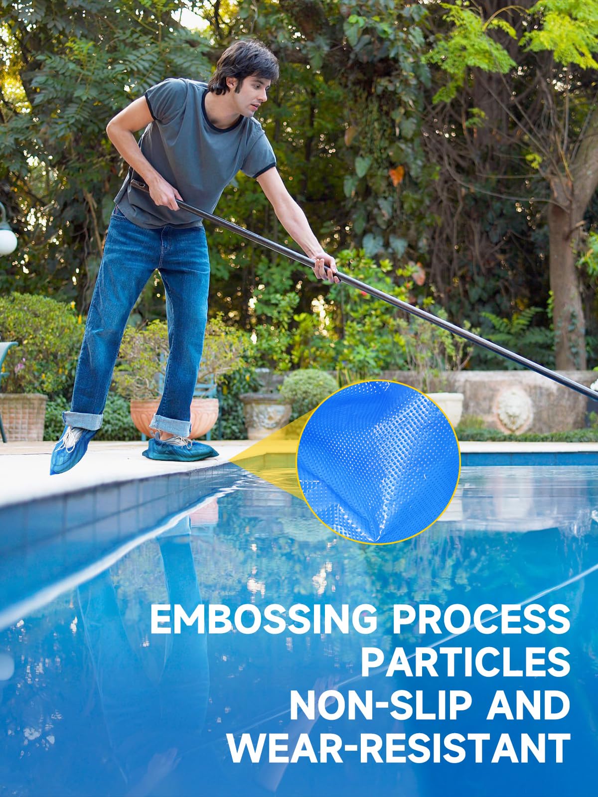 TOOSOFt dust and water resistance demonstration on footwear