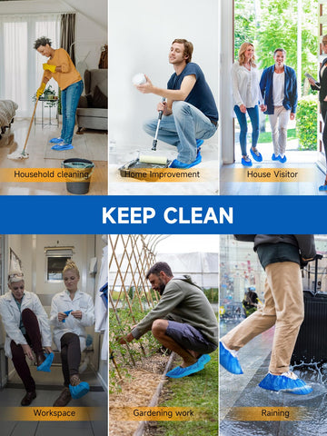 TOOSOFt indoor-use shoe covers ideal for guests and contractors
