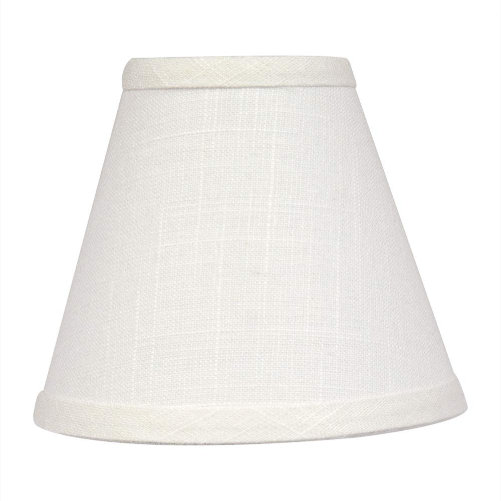 TOOTOO STAR barrel white lampshade placed in a cozy living room setup