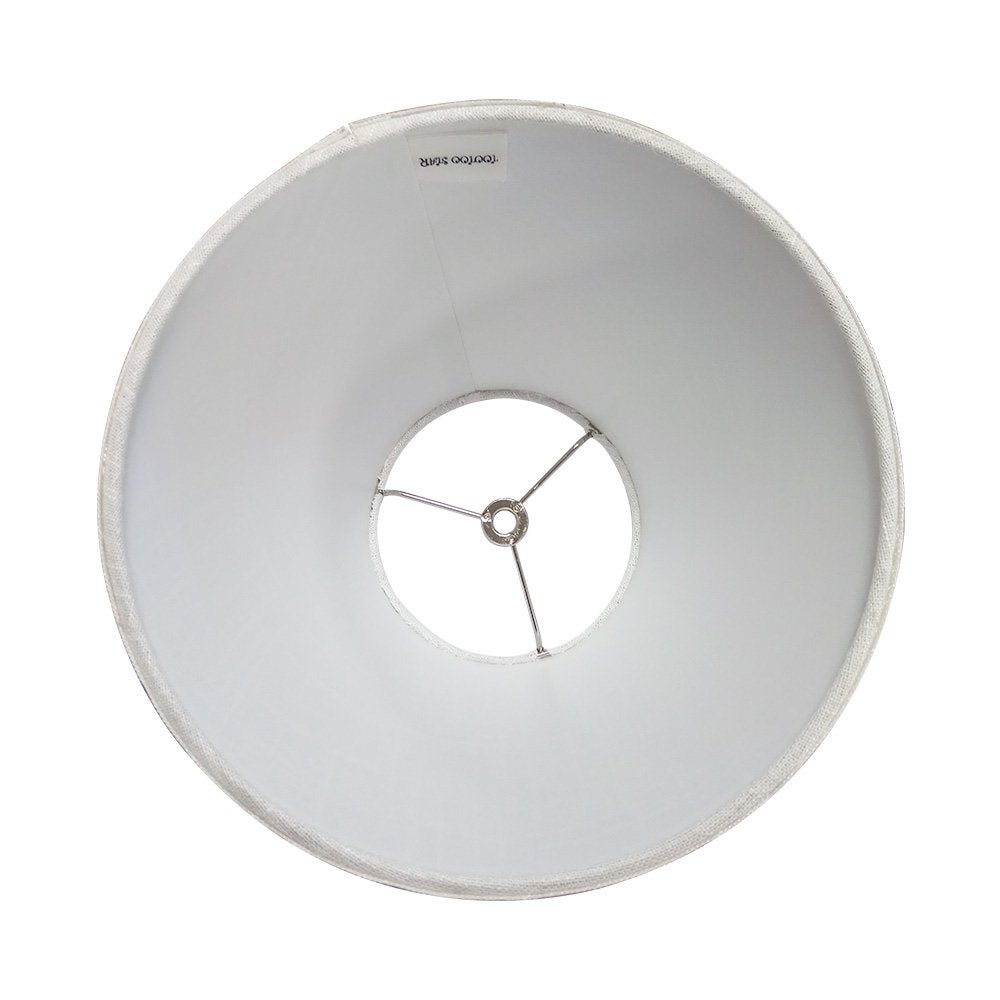 TOOTOO STAR barrel white lampshade spider assembly detail for harp compatibility