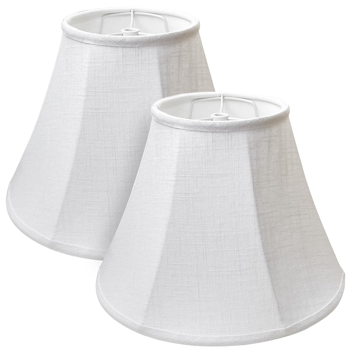 TOOTOO STAR double white lampshade pair for versatile floor or table lighting.