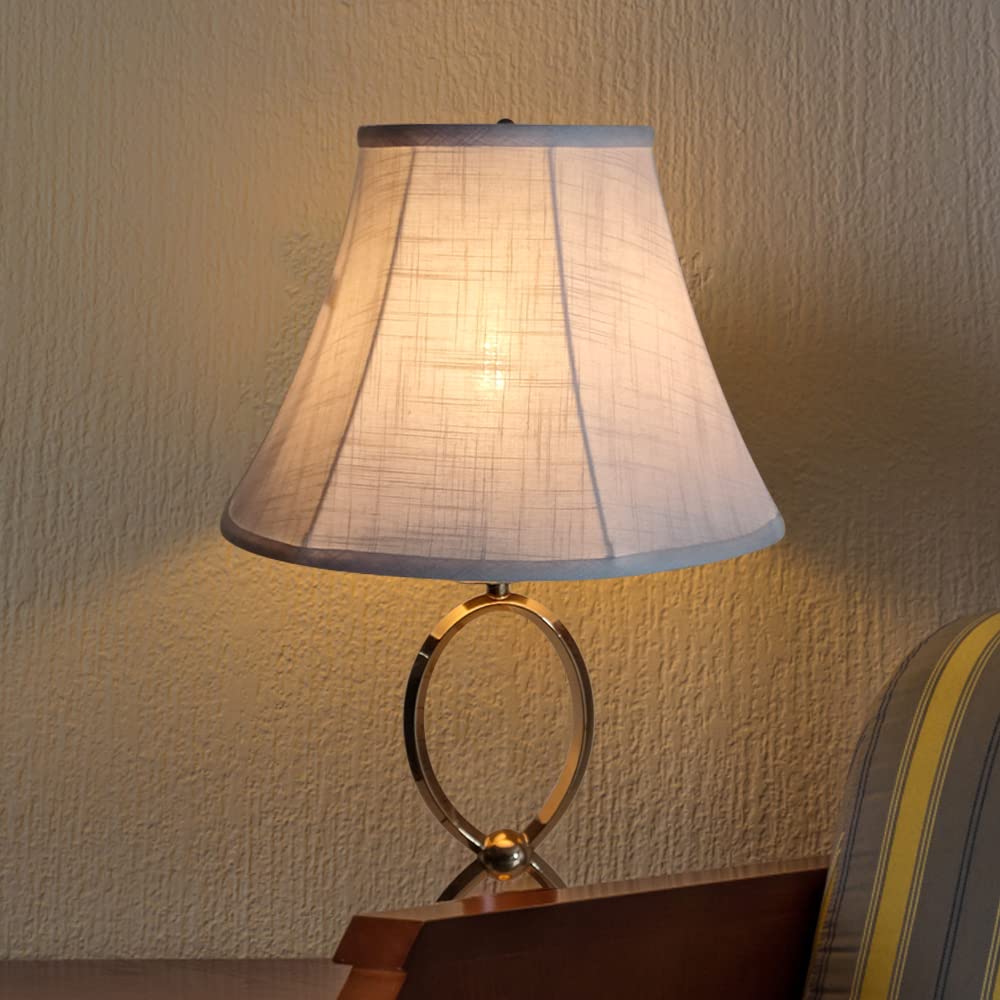 TOOTOO STAR handcrafted linen lampshade enhances cozy home decor.