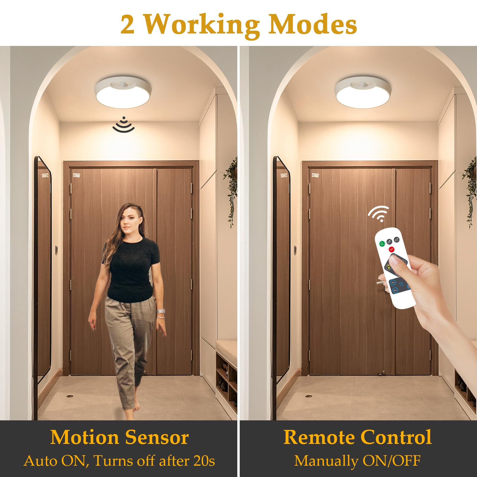 TOOWELL dimmable brightness with 10 levels for customizable light