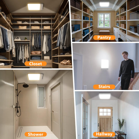 TOOWELL shower light IP54 waterproof for reliable brightness during showers