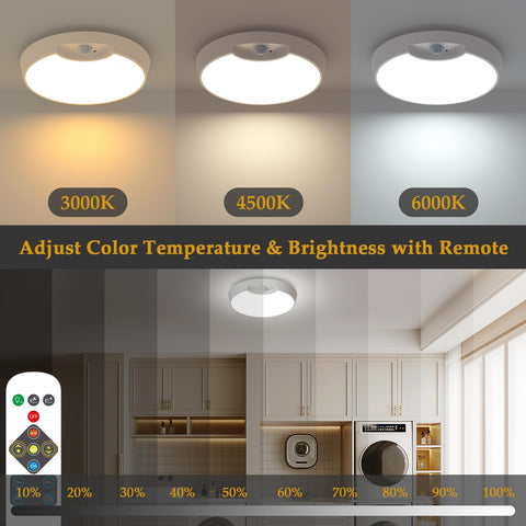 TOOWELL three color temperatures 3000K to 6000K for ambiance
