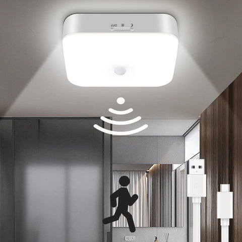 TOOWELL waterproof shower light overhead; hands-free illumination in wet spaces.