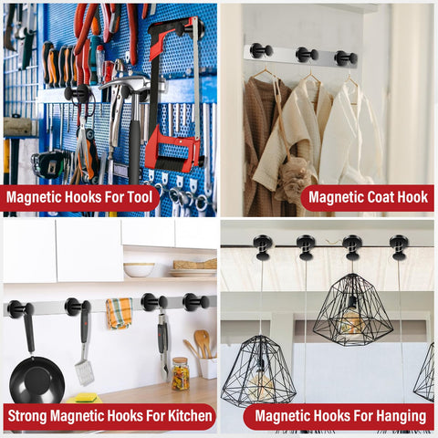 Top Magnets cruise-ship hanging solution keeps cabins tidy.