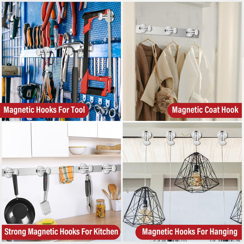 Top Magnets magnetic hook organizes keys and small accessories efficiently