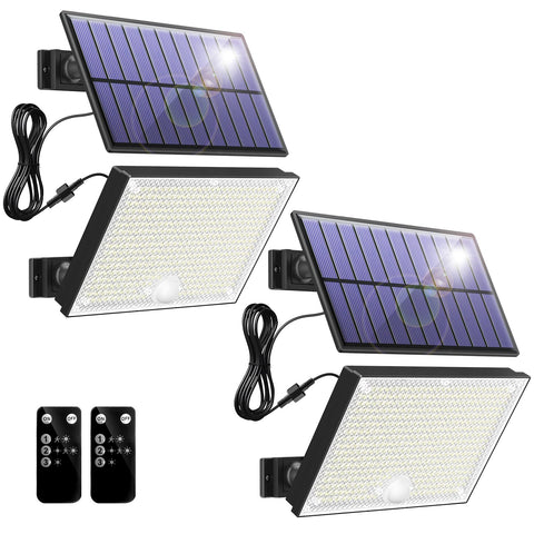 Topabol 400LED solar light panel on roof for optimal sun exposure