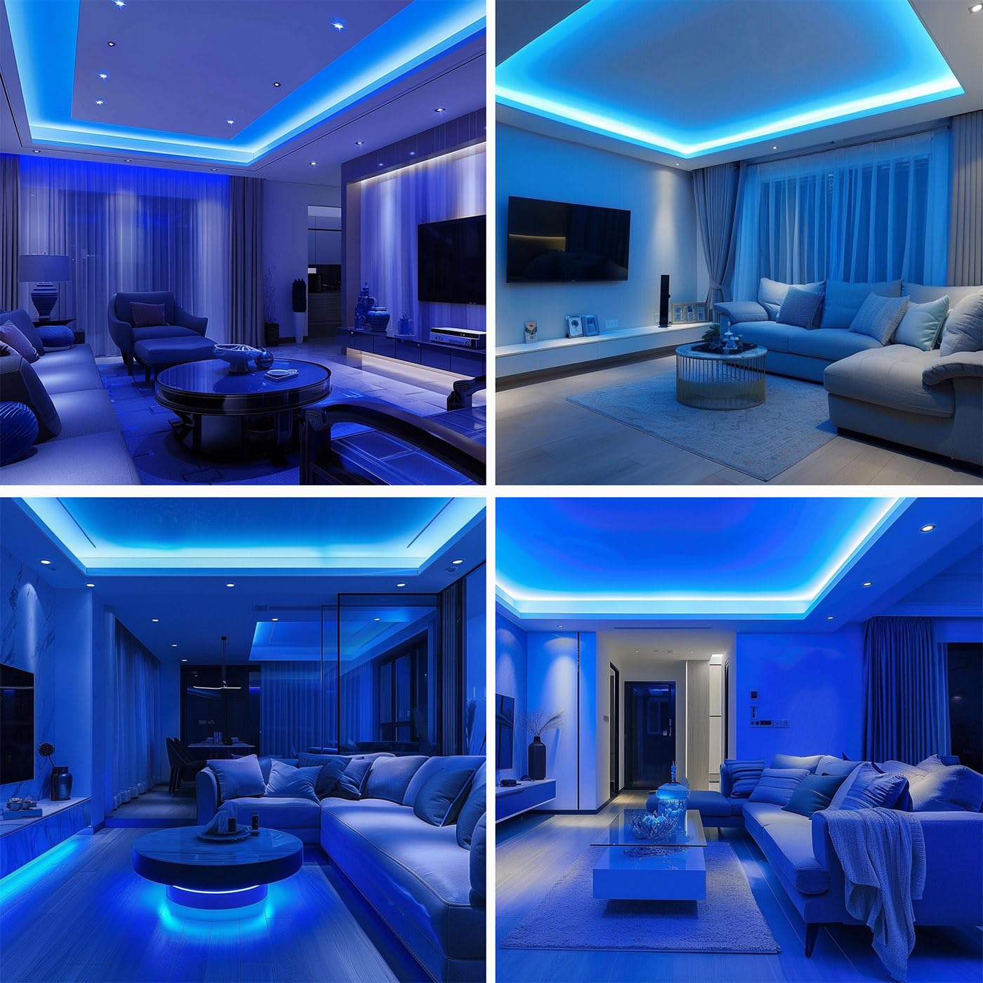 TOPAI blue indoor LED strip for versatile décor applications
