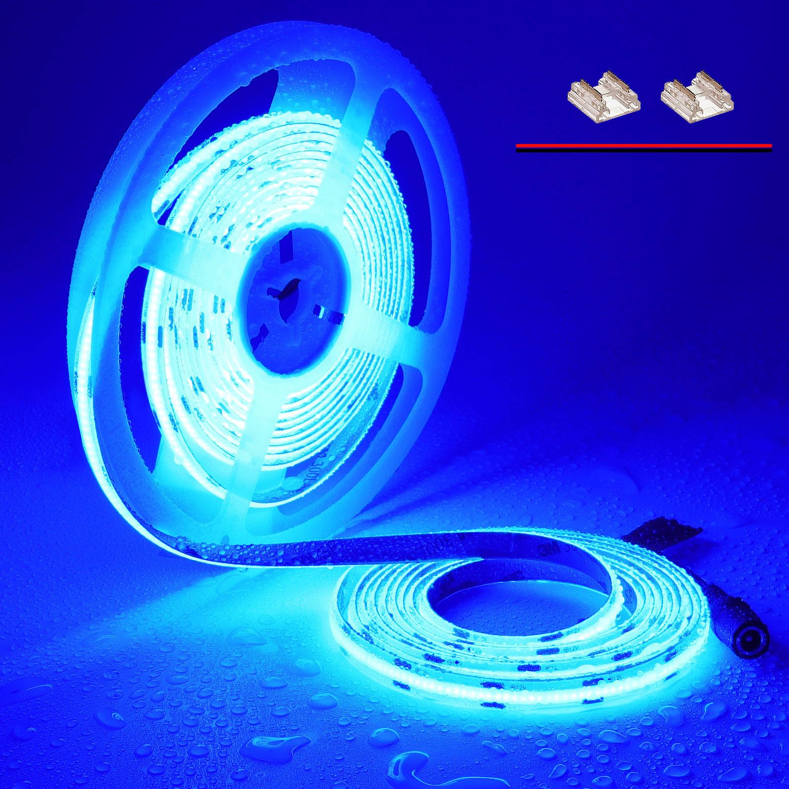 TOPAI blue waterproof LED strip for indoor cabinet lighting