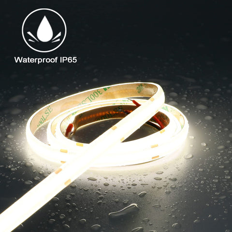 TOPAI LED strip with high brightness for kitchen cabinets and display areas.
