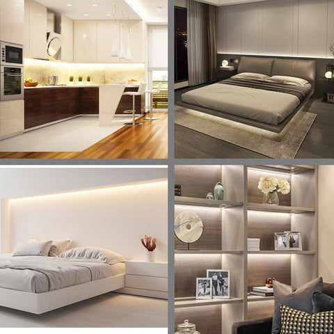 TOPAI COB LED strip offers uniform illumination with minimal hotspots.