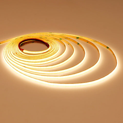 TopAI 12V thin 5mm COB LED strip for tight spaces.