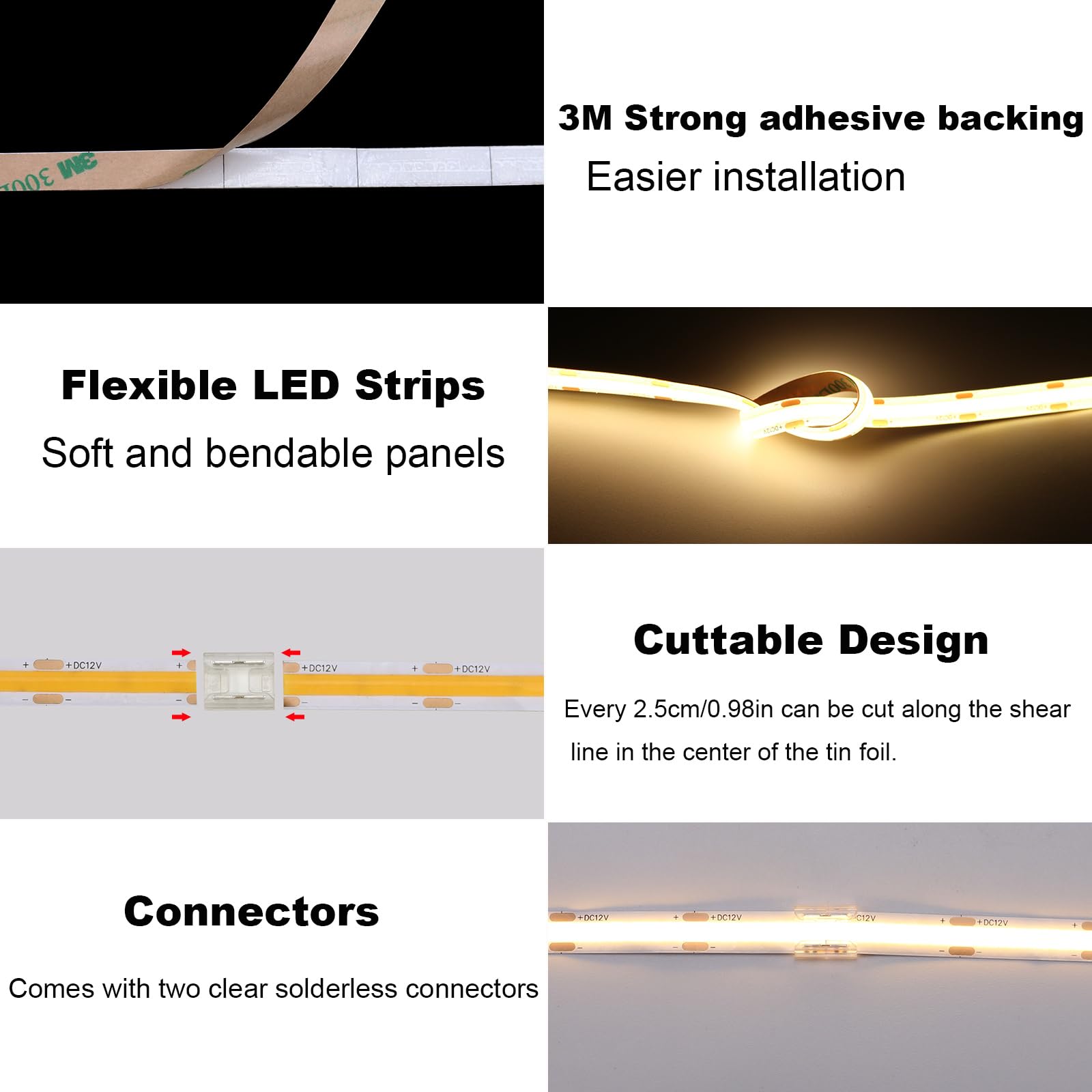 TOPAI 180-degree beam angle delivers broad room coverage