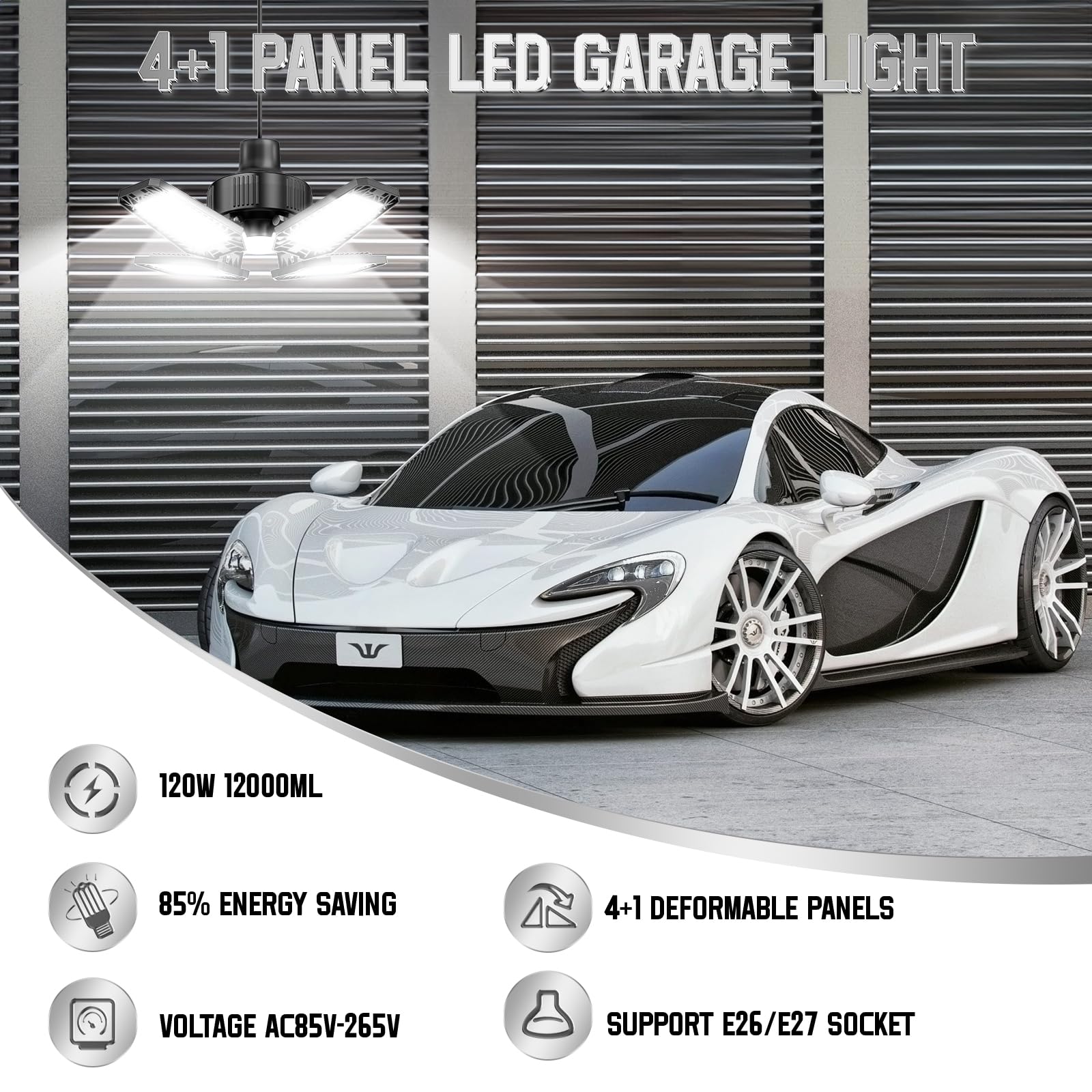 TOPAUBUB energy-saving LED fixture reduces consumption