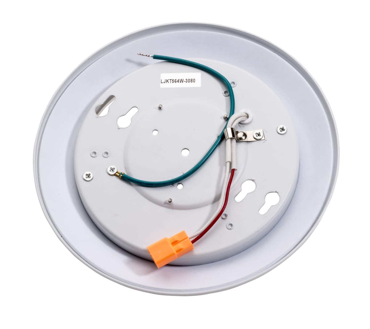 Topaz 6-inch LED disk light installation, fits standard 4-inch J-boxes