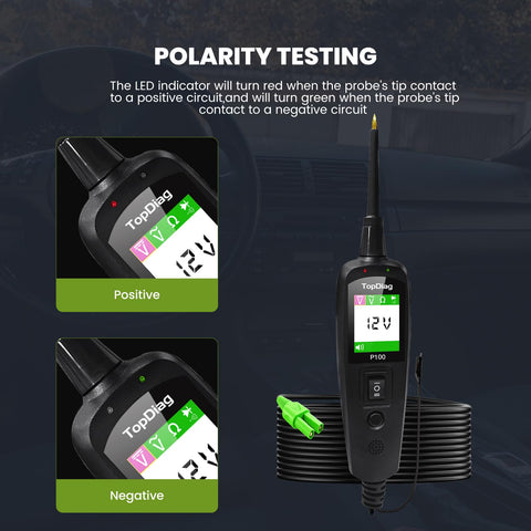 TopDiag P100 circuit breaker safety feature helps prevent overload during testing