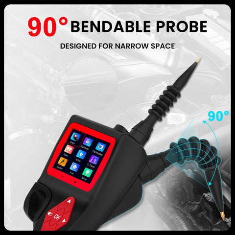TopDiag P200 fuel injector cleaning using pulse signals and cleaner