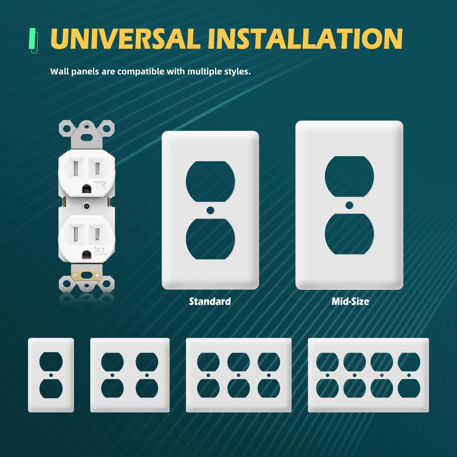 TOPELER quick wiring terminals accept #14AWG solid copper wire