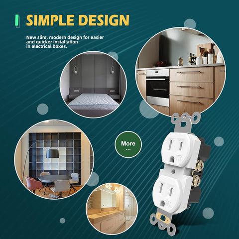 TOPELER shallow body design supports neat, space-saving installations