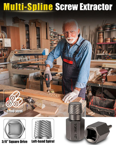 Topec carry case provides organized storage for quick access.