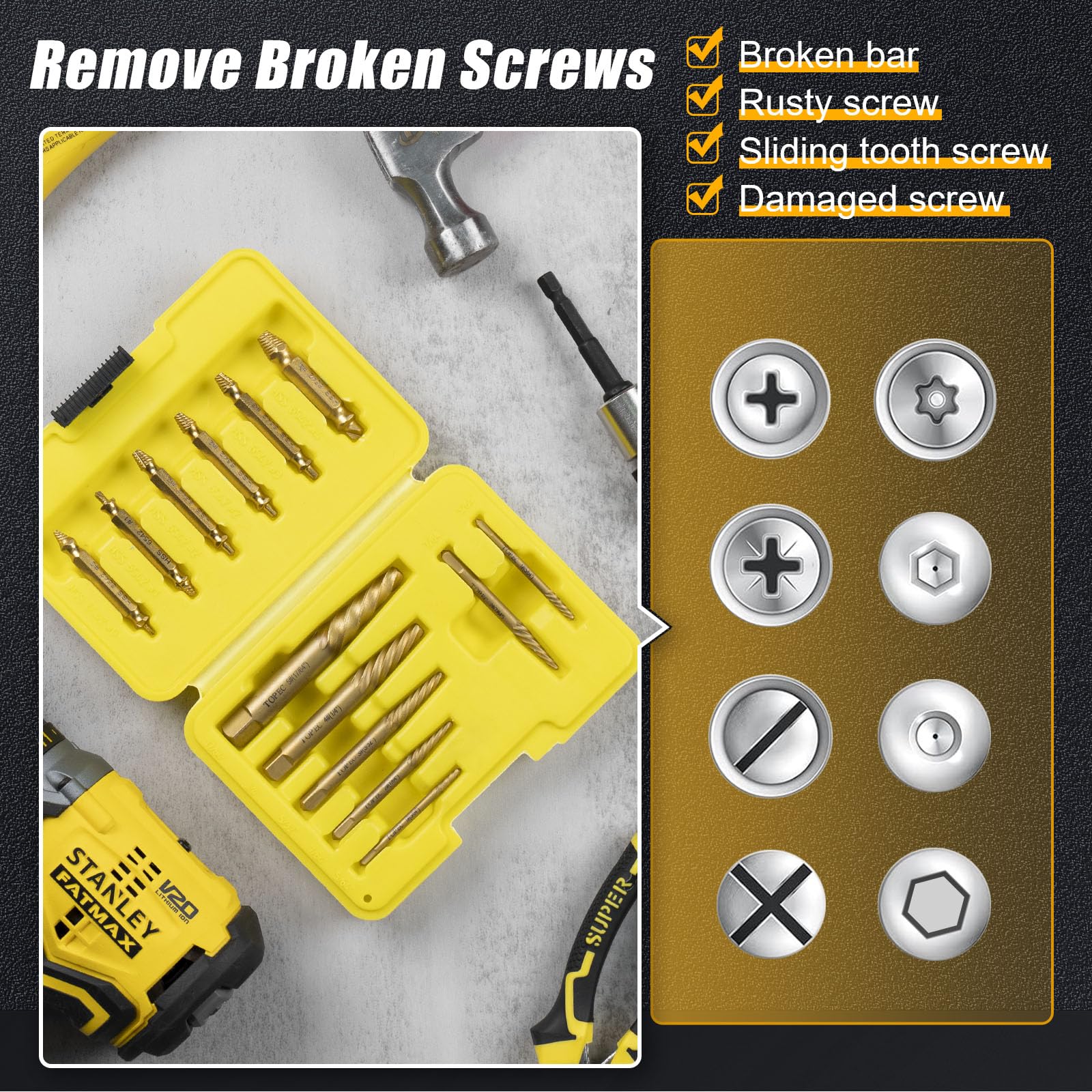 TOPEC home repair and metalworking use in everyday maintenance tasks